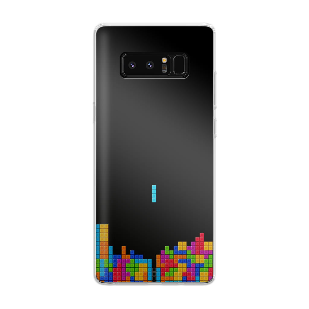 Classic Video Game Tetris Galaxy Note 8 Case