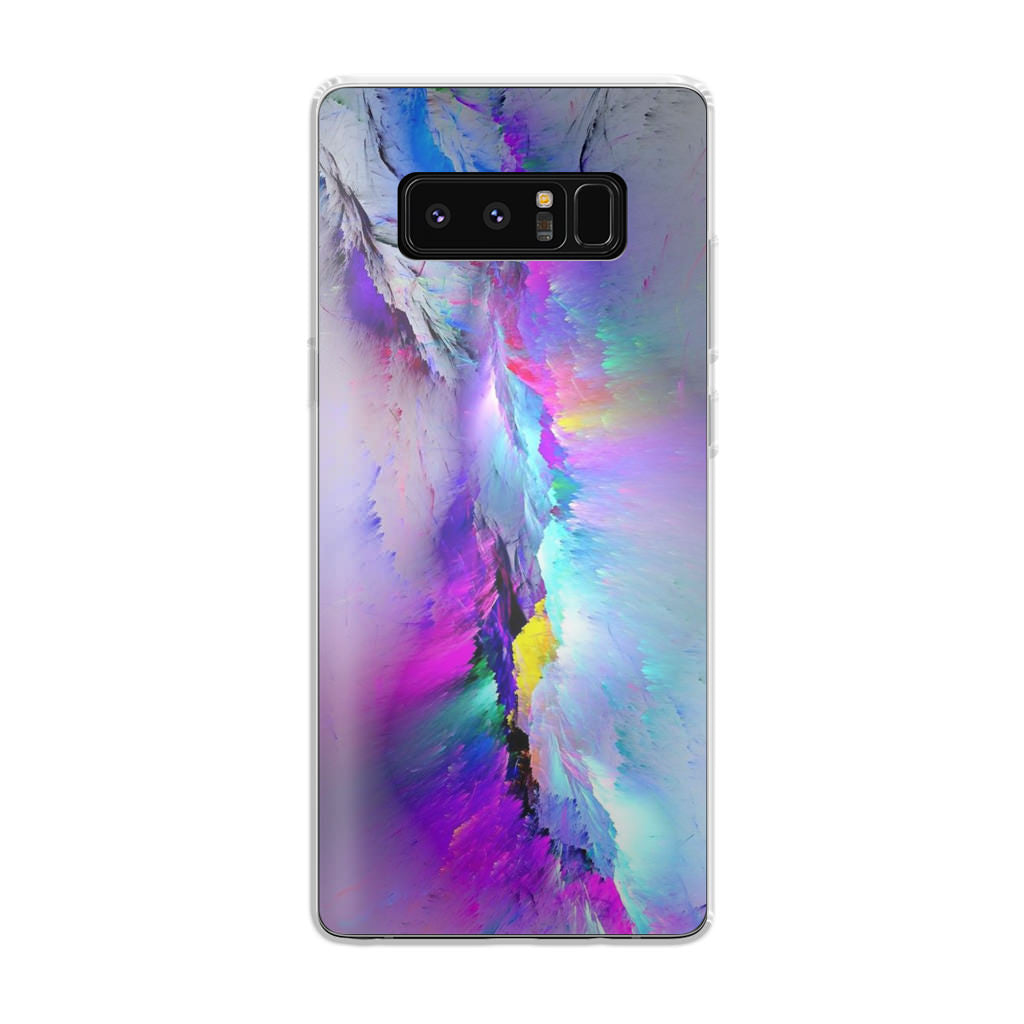 Colorful Abstract Smudges Galaxy Note 8 Case