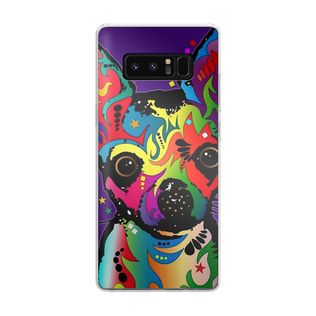 Colorful Chihuahua Galaxy Note 8 Case