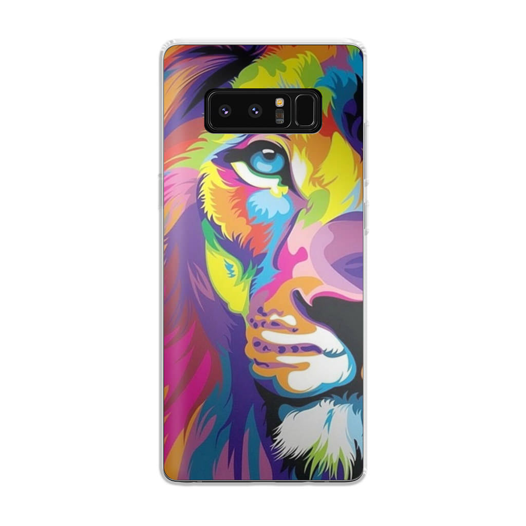 Colorful Lion Galaxy Note 8 Case