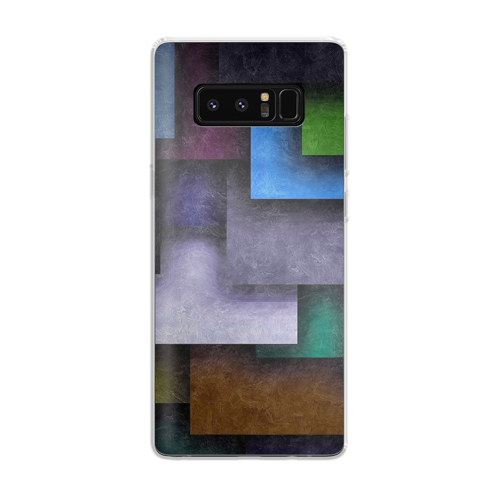 Colorful Rectangel Art Galaxy Note 8 Case