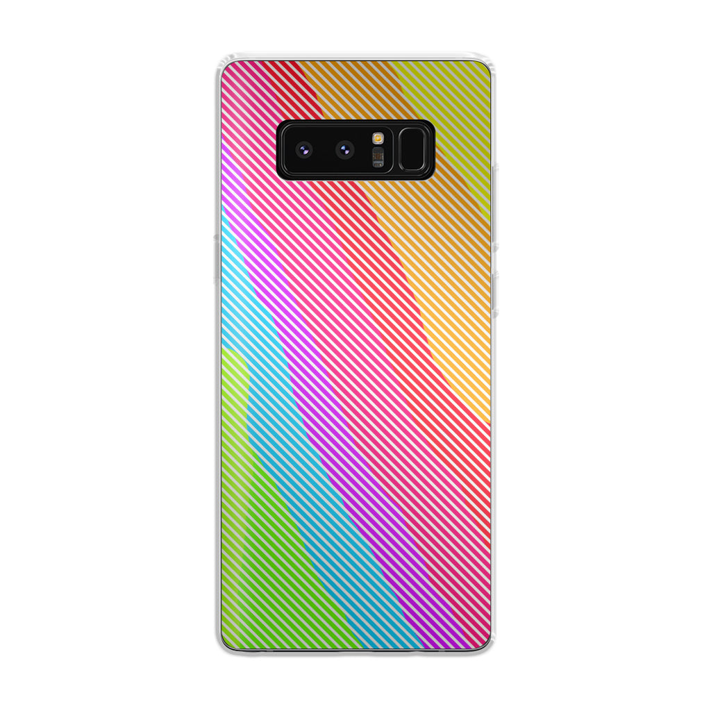 Colorful Stripes Galaxy Note 8 Case