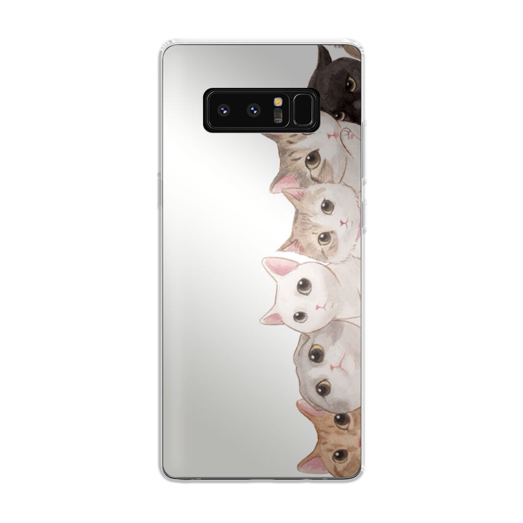 Cute Cats Vertical Galaxy Note 8 Case