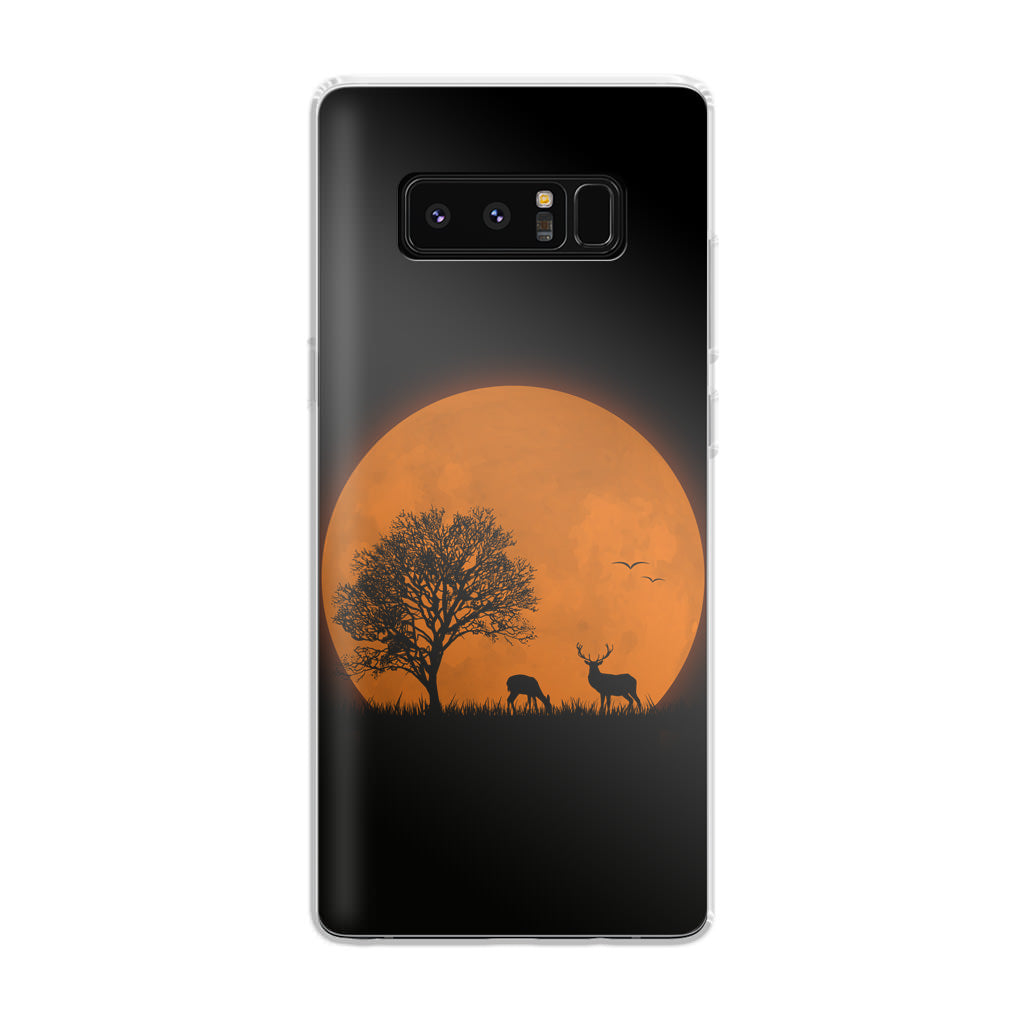 Deer Silhouette Galaxy Note 8 Case