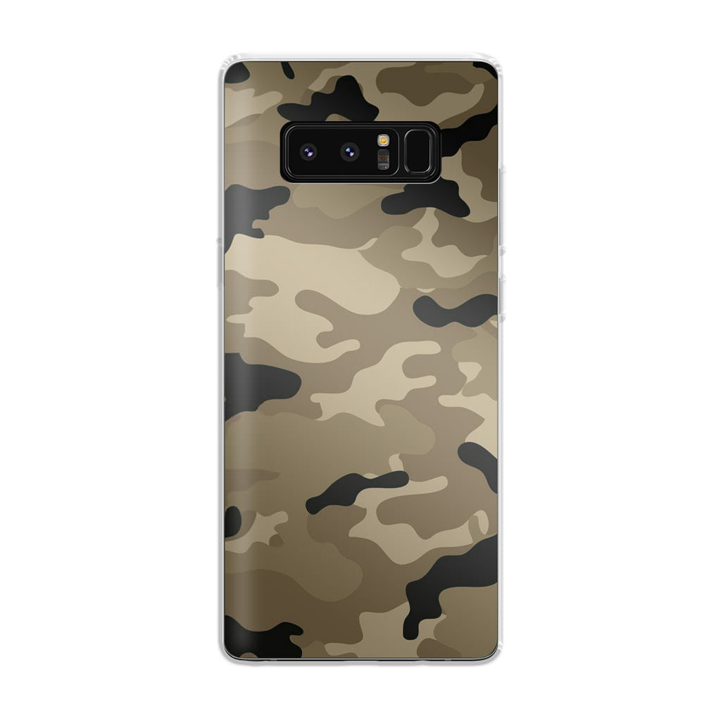 Desert Military Camo Galaxy Note 8 Case