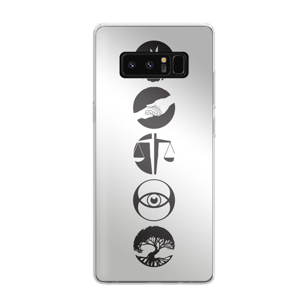 Divergent Factions Galaxy Note 8 Case