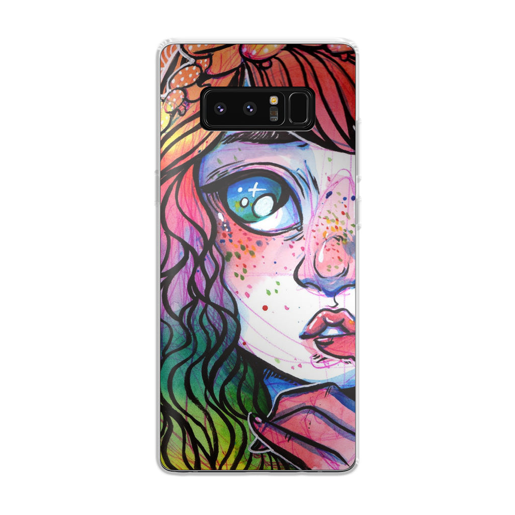 Eyes And Braids Galaxy Note 8 Case