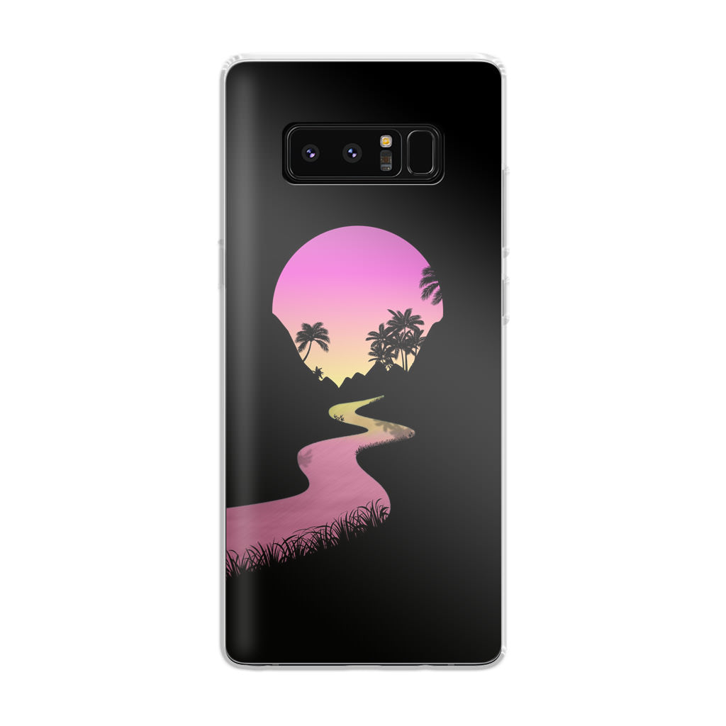 Flow To The Estuary Galaxy Note 8 Case