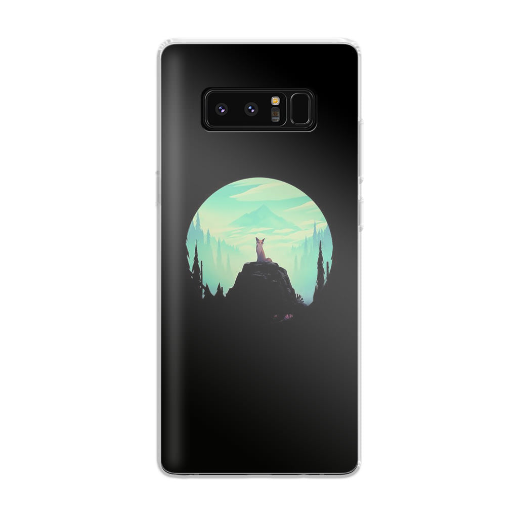 Fox on the Rock Galaxy Note 8 Case