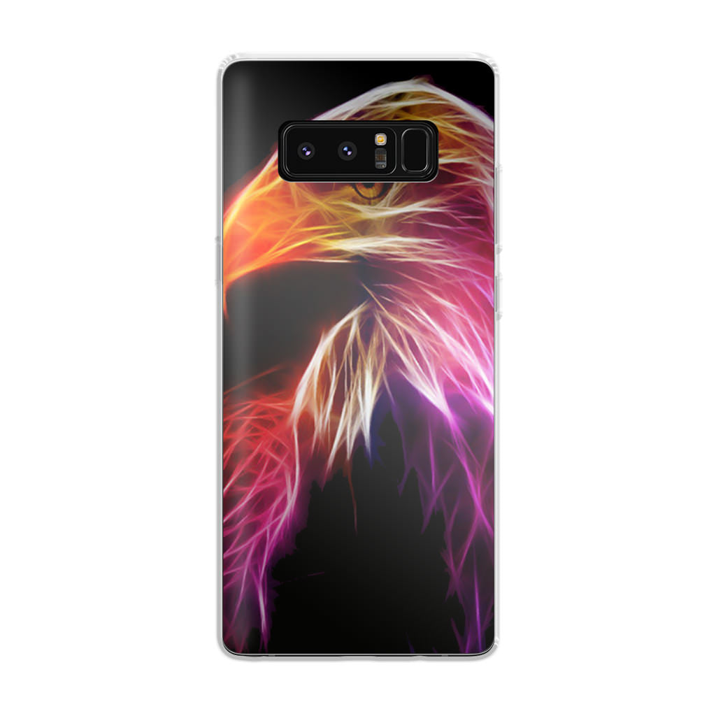 Fractal Eagle Galaxy Note 8 Case