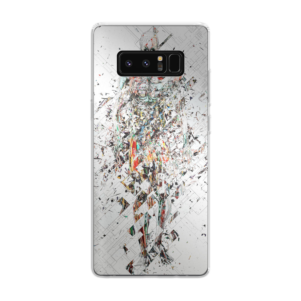 Fragmantacia Art Human Abstract Galaxy Note 8 Case