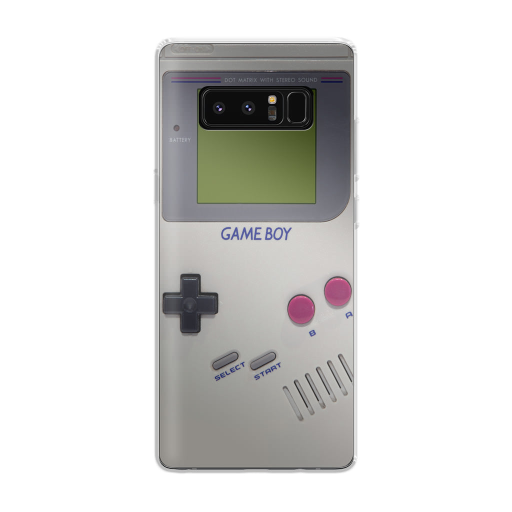 Game Boy Grey Model Galaxy Note 8 Case