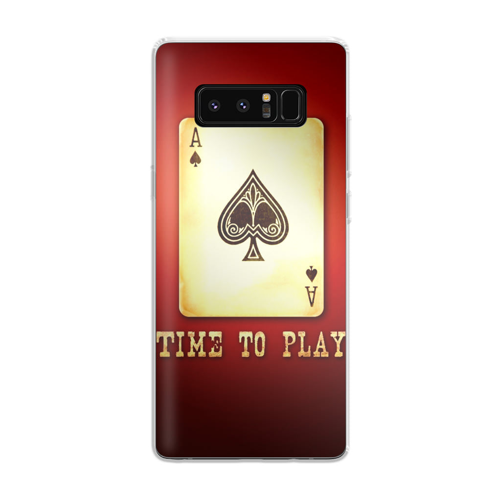 Game Card Time To Play Galaxy Note 8 Case