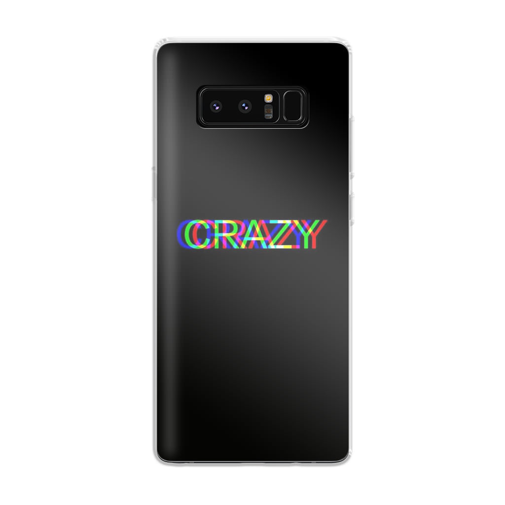 Glitch Crazy Galaxy Note 8 Case