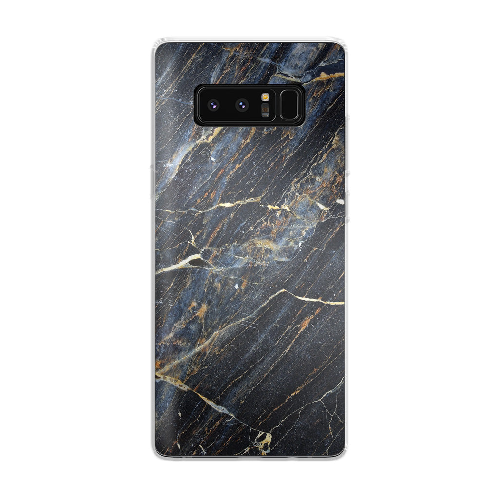 Golden Black Marble Galaxy Note 8 Case