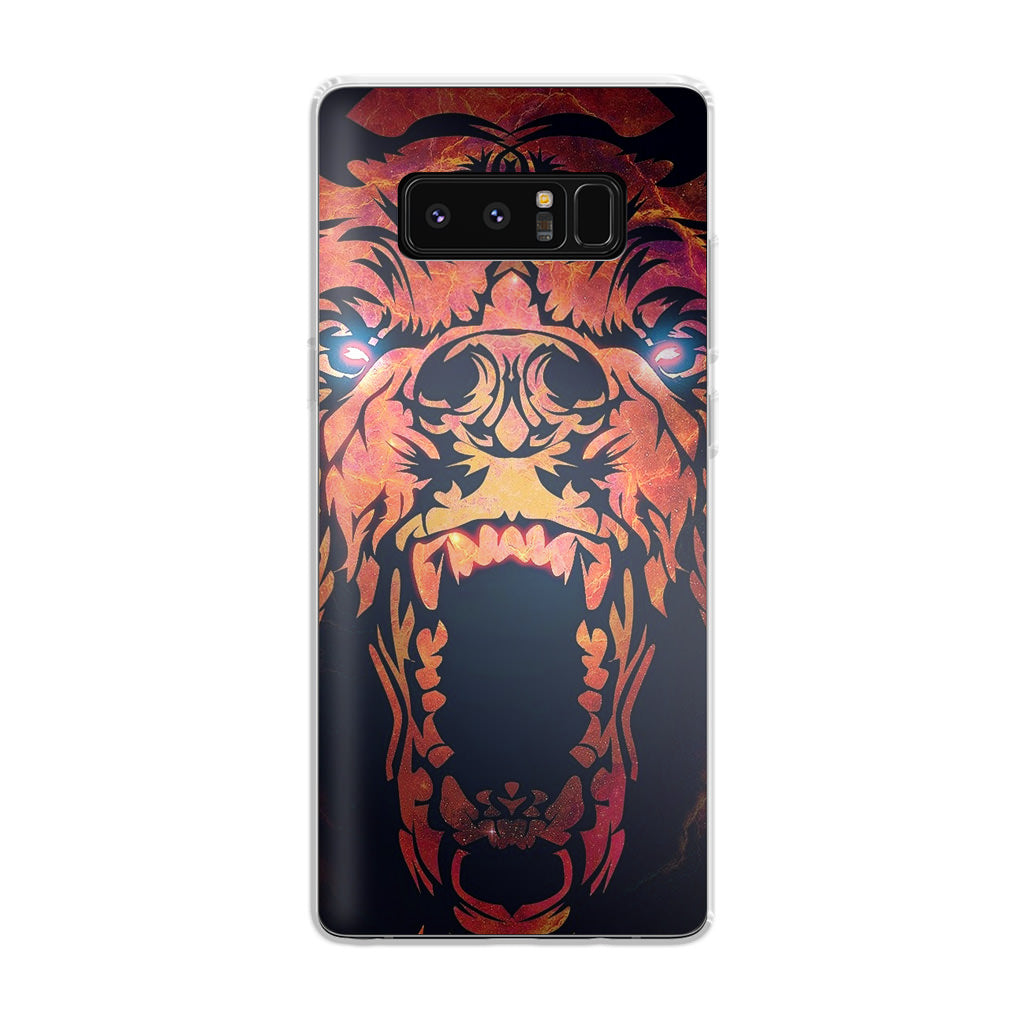 Grizzly Bear Art Galaxy Note 8 Case