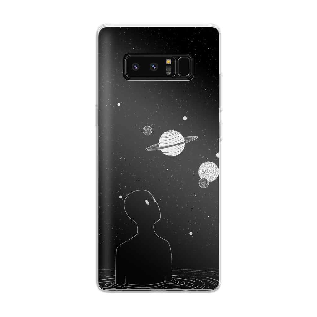 Hello Saturn Galaxy Note 8 Case