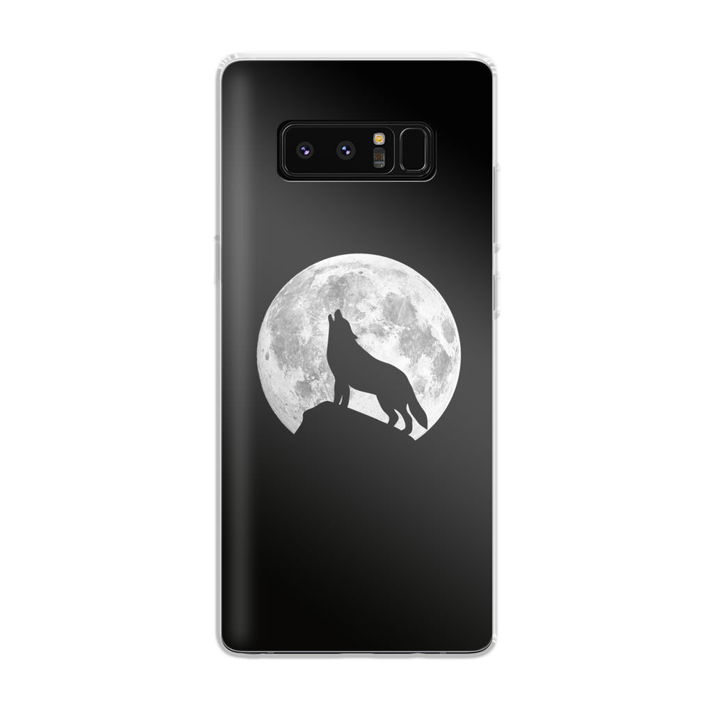 Howling Night Wolves Galaxy Note 8 Case