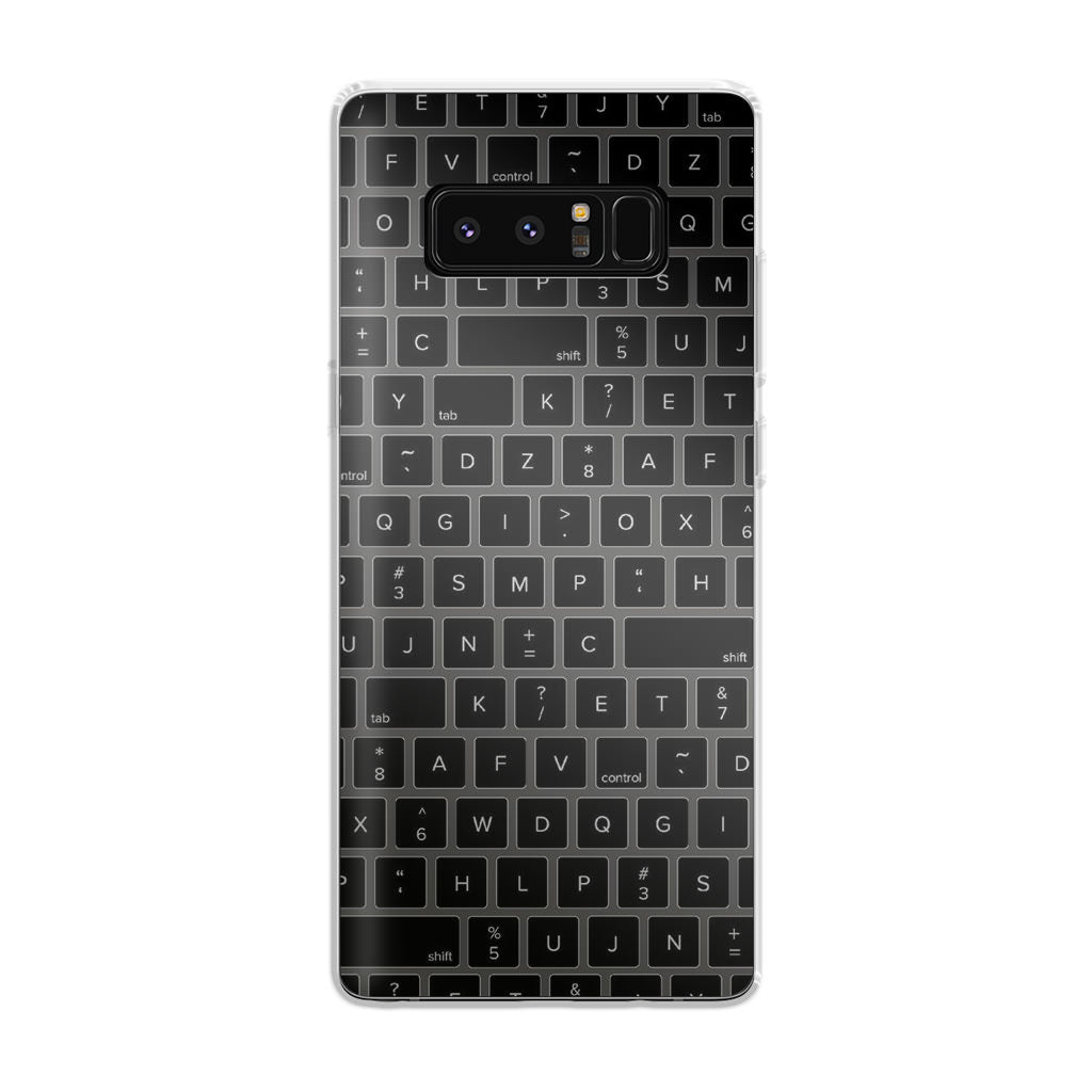 Keyboard Button Galaxy Note 8 Case