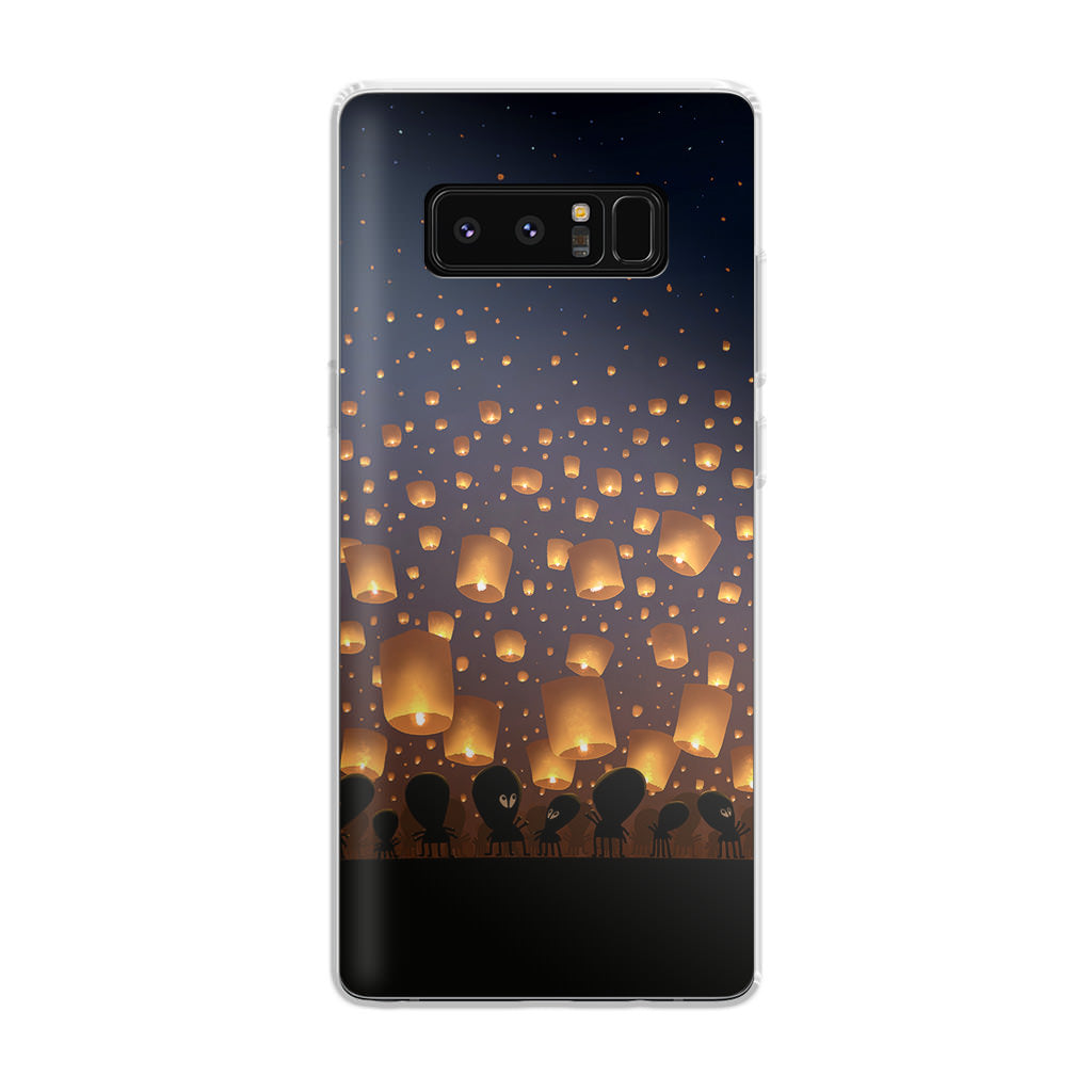 Lanterns Light Galaxy Note 8 Case