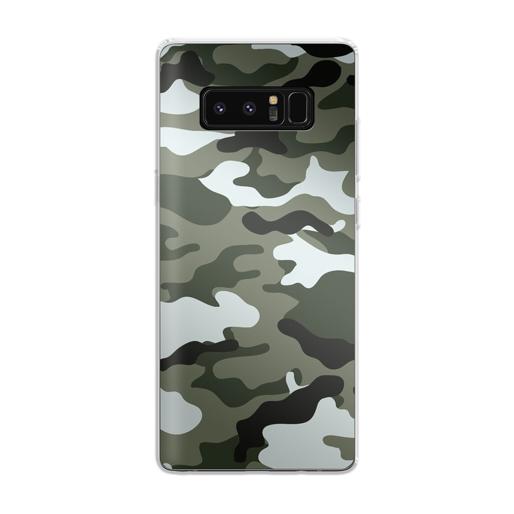 Military Green Camo Galaxy Note 8 Case