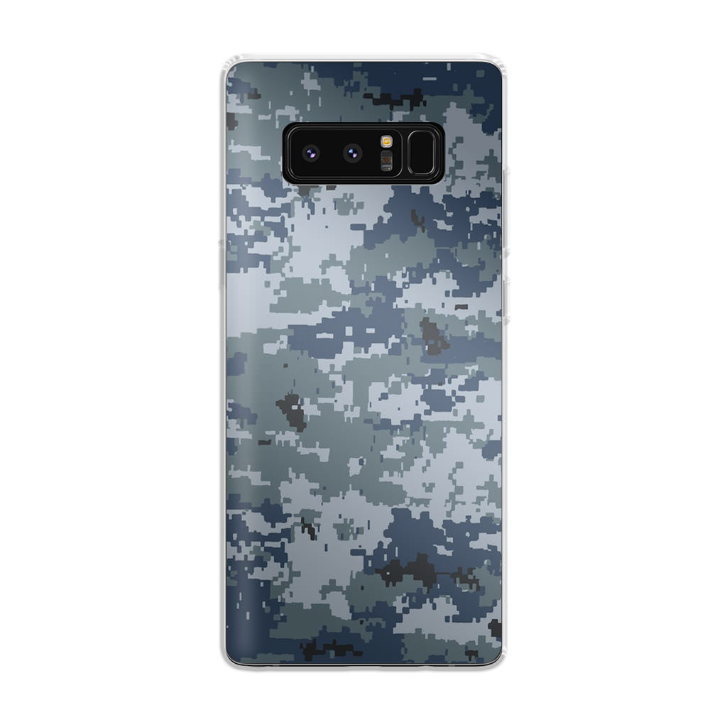 Navy Camo Galaxy Note 8 Case