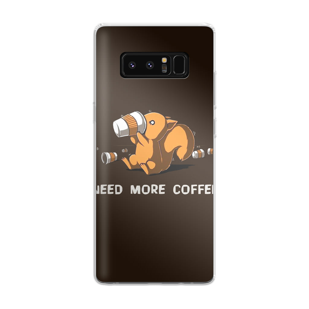 Need More Coffee Programmer Story Galaxy Note 8 Case