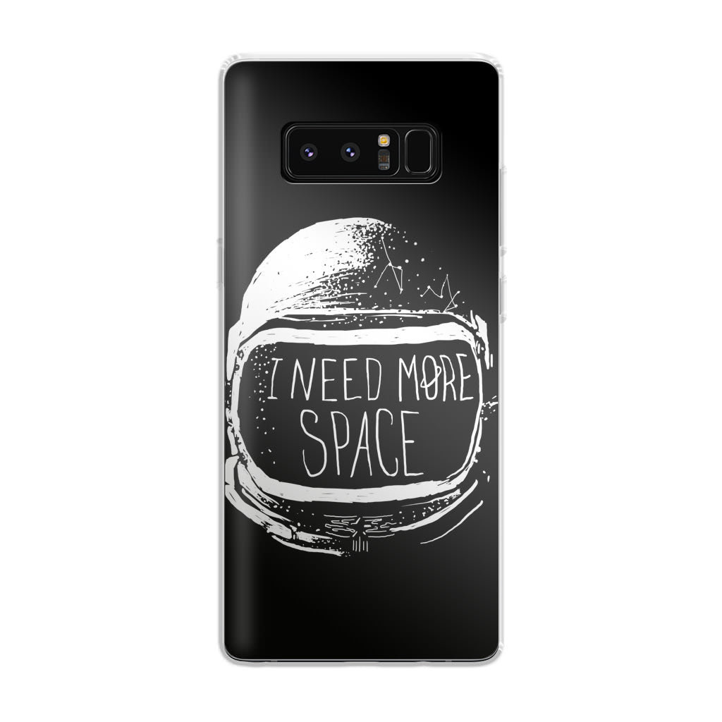 Never Date Astronout Galaxy Note 8 Case