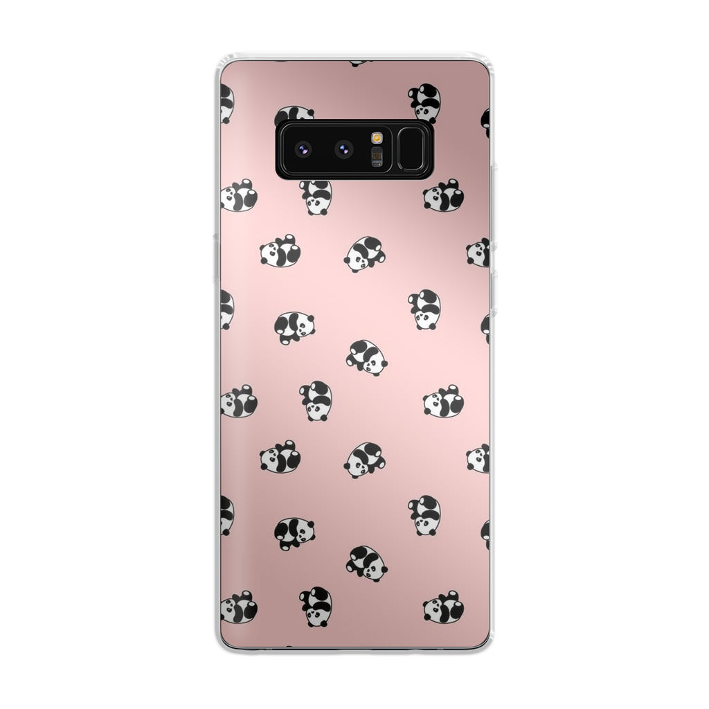 Pandas Pattern Galaxy Note 8 Case