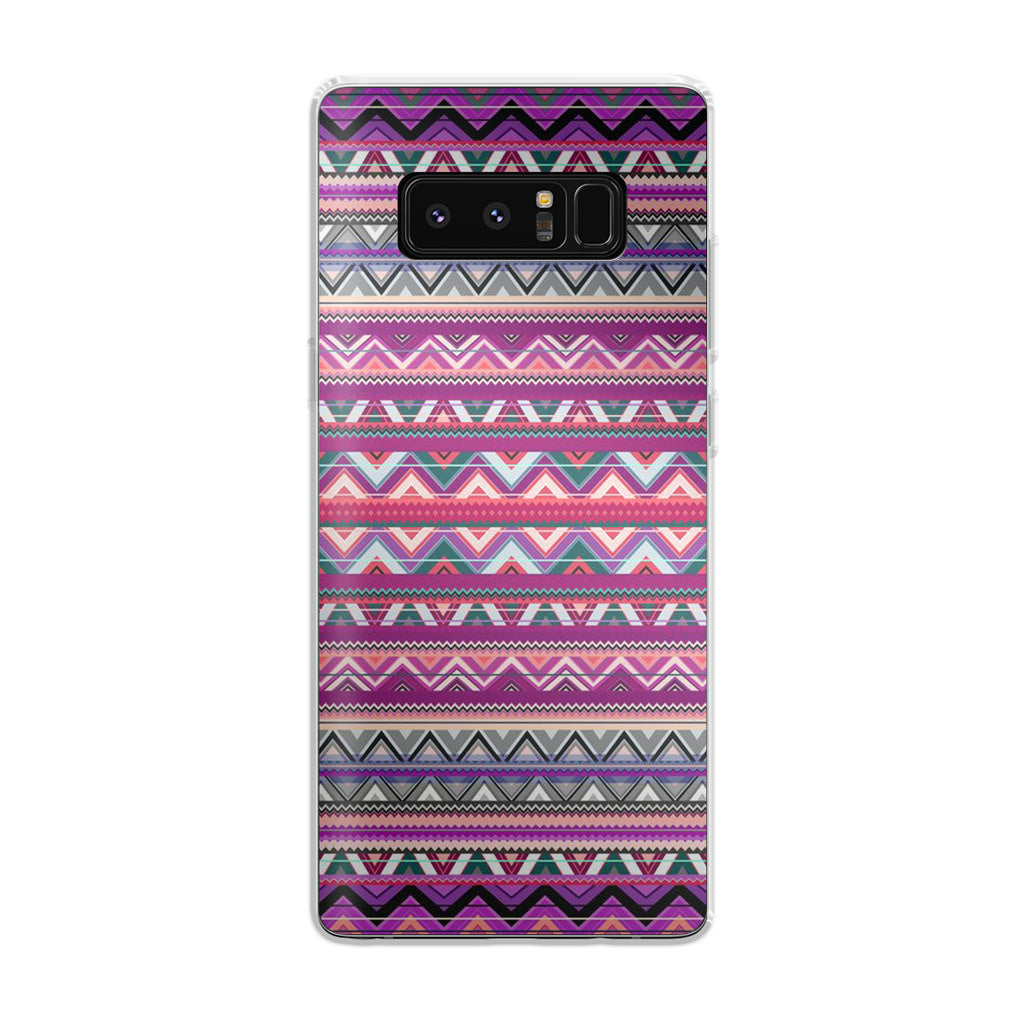 Purple Aztec Art Galaxy Note 8 Case