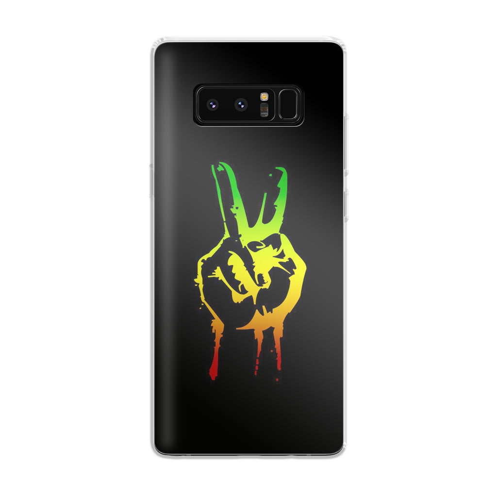 Reggae Peace Galaxy Note 8 Case