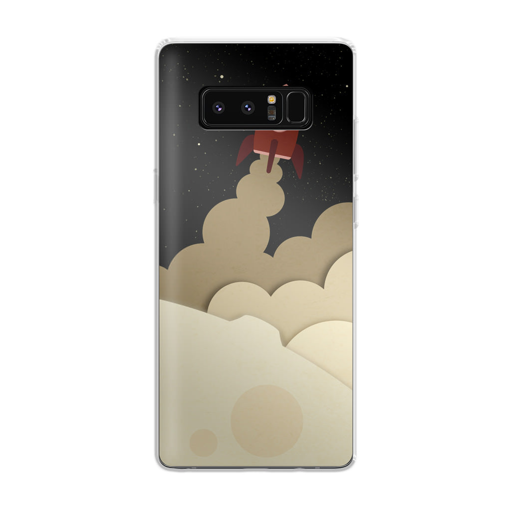 Rocket Ship Galaxy Note 8 Case