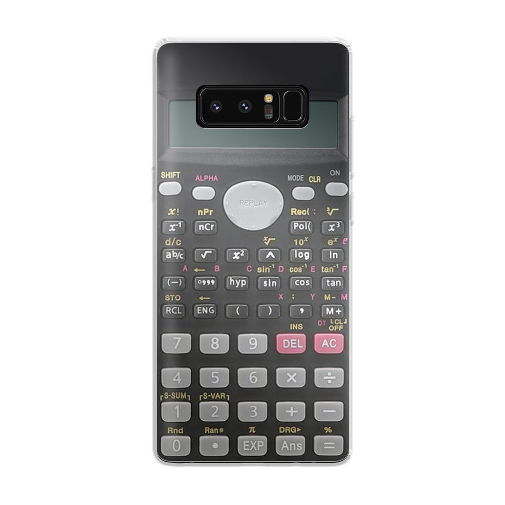 Scientific Calculator Design Galaxy Note 8 Case