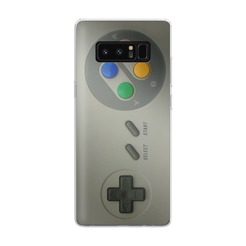 Silver Console Controller Galaxy Note 8 Case