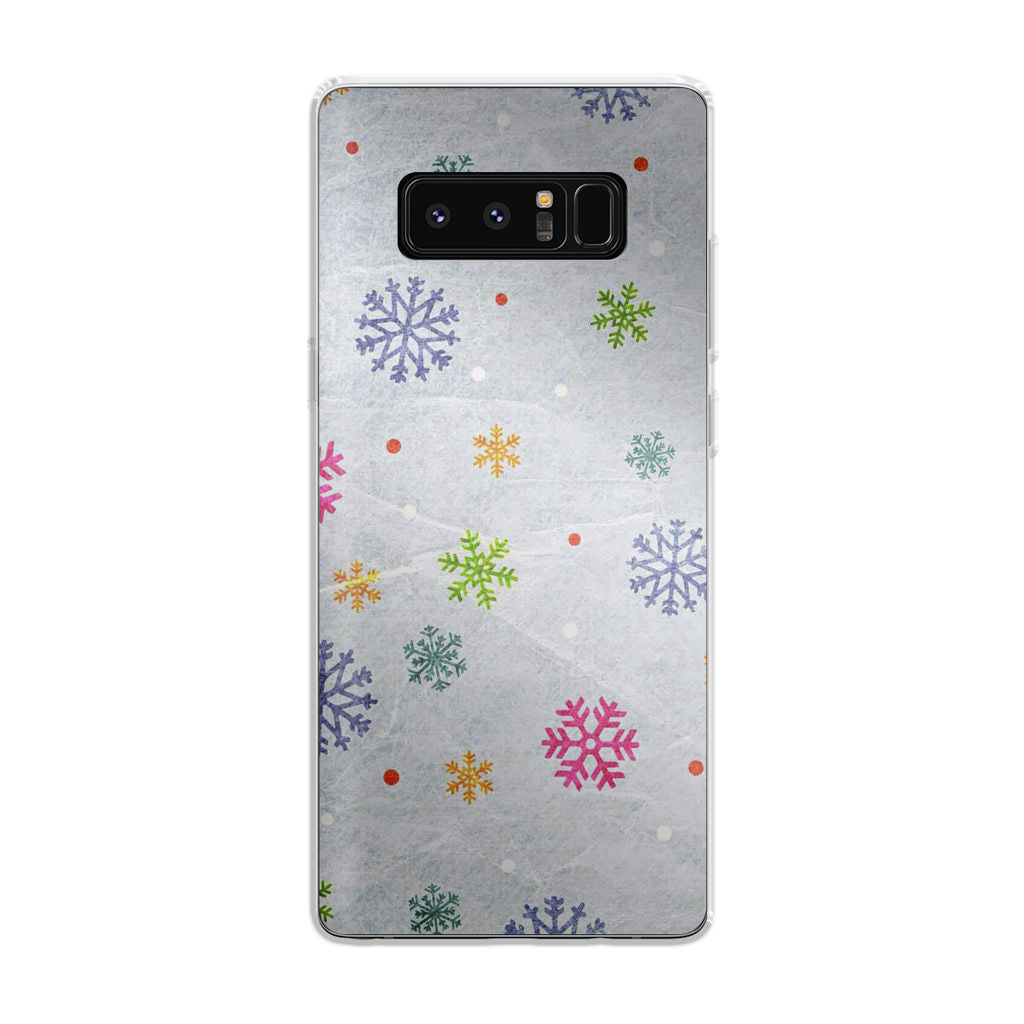 Snowflake Galaxy Note 8 Case