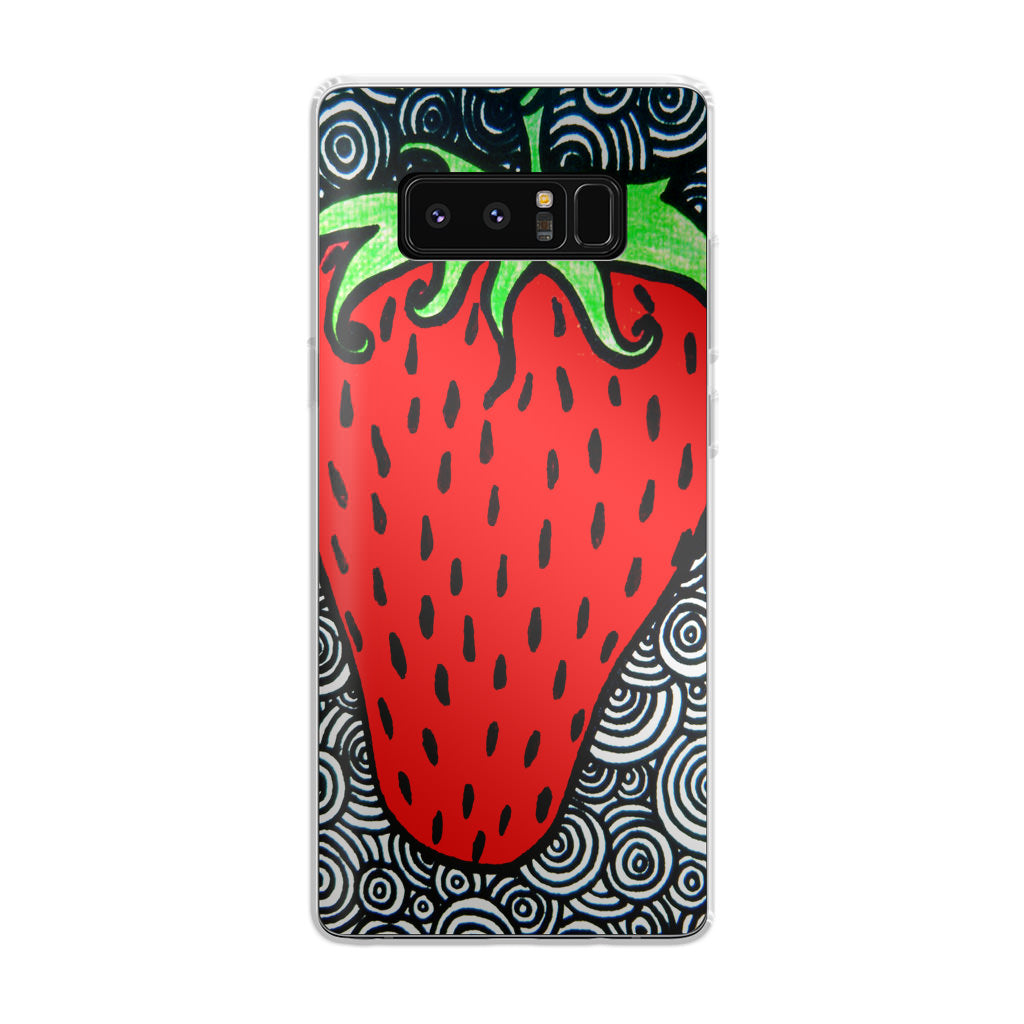 Strawberry Fields Forever Galaxy Note 8 Case