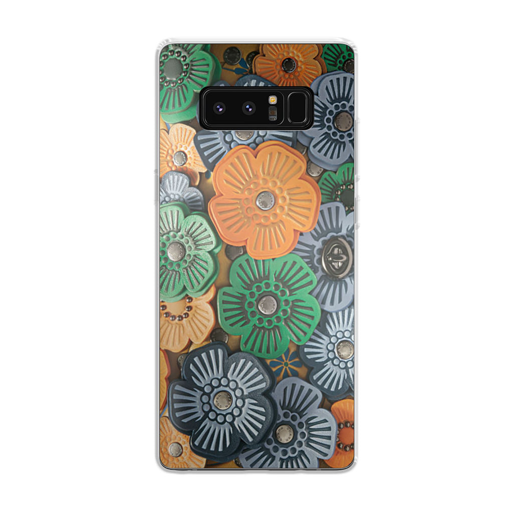 Tea Rose Applique Galaxy Note 8 Case