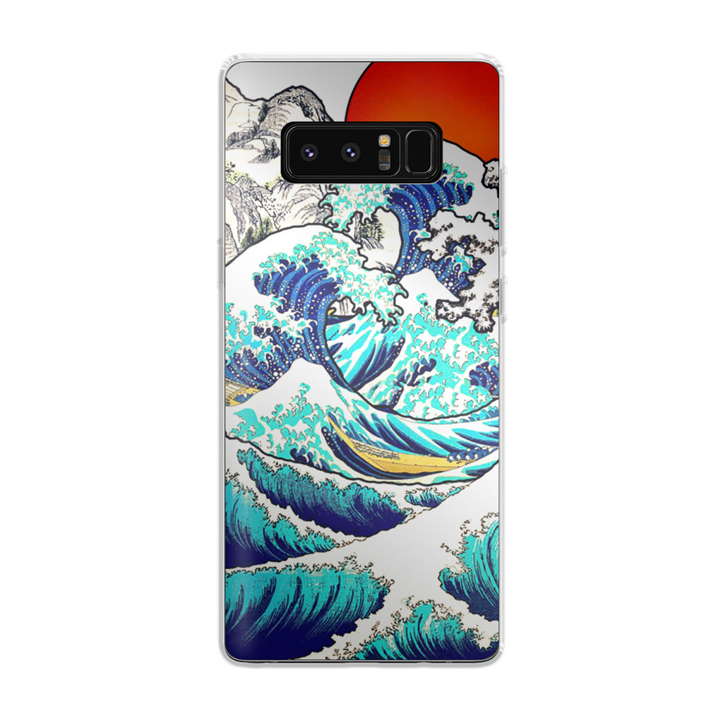 The Great Wave off Kanagawa Galaxy Note 8 Case