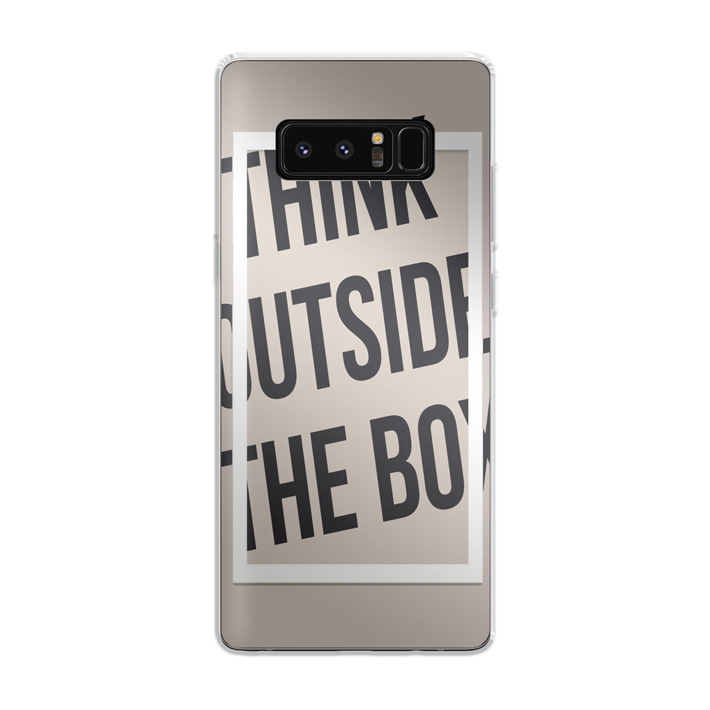 Think Outside The Box Galaxy Note 8 Case