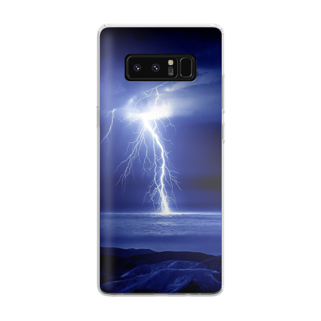 Thunder Over The Sea Galaxy Note 8 Case