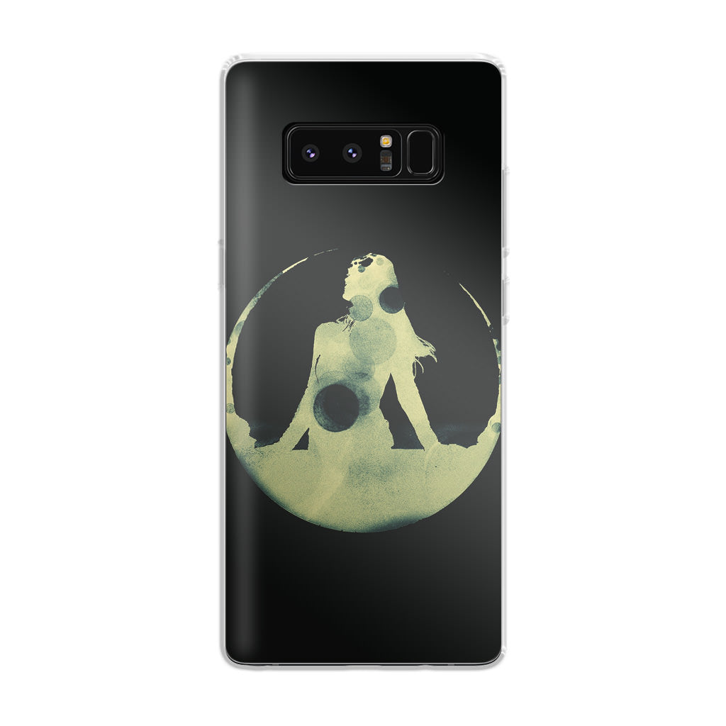 Tycho Costalbrake Dark Green Girl Galaxy Note 8 Case