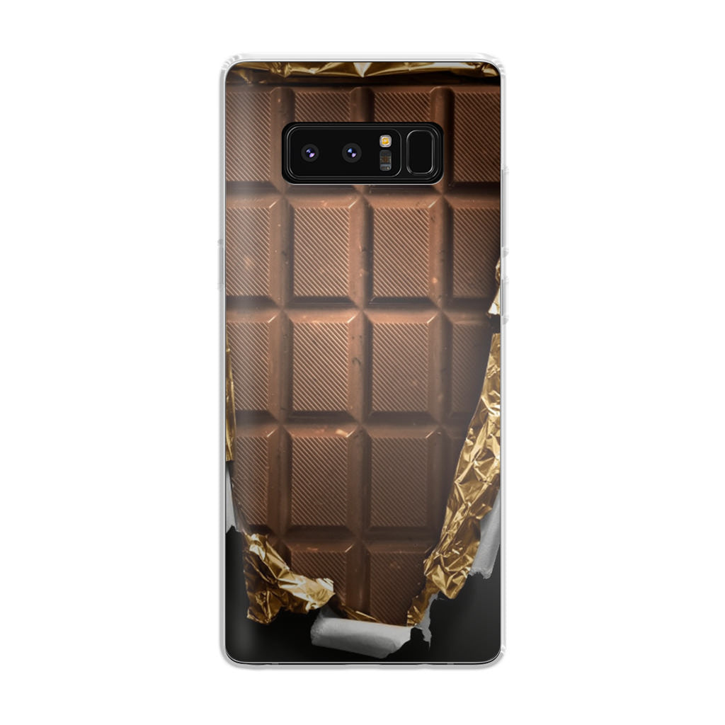 Unwrapped Chocolate Bar Galaxy Note 8 Case