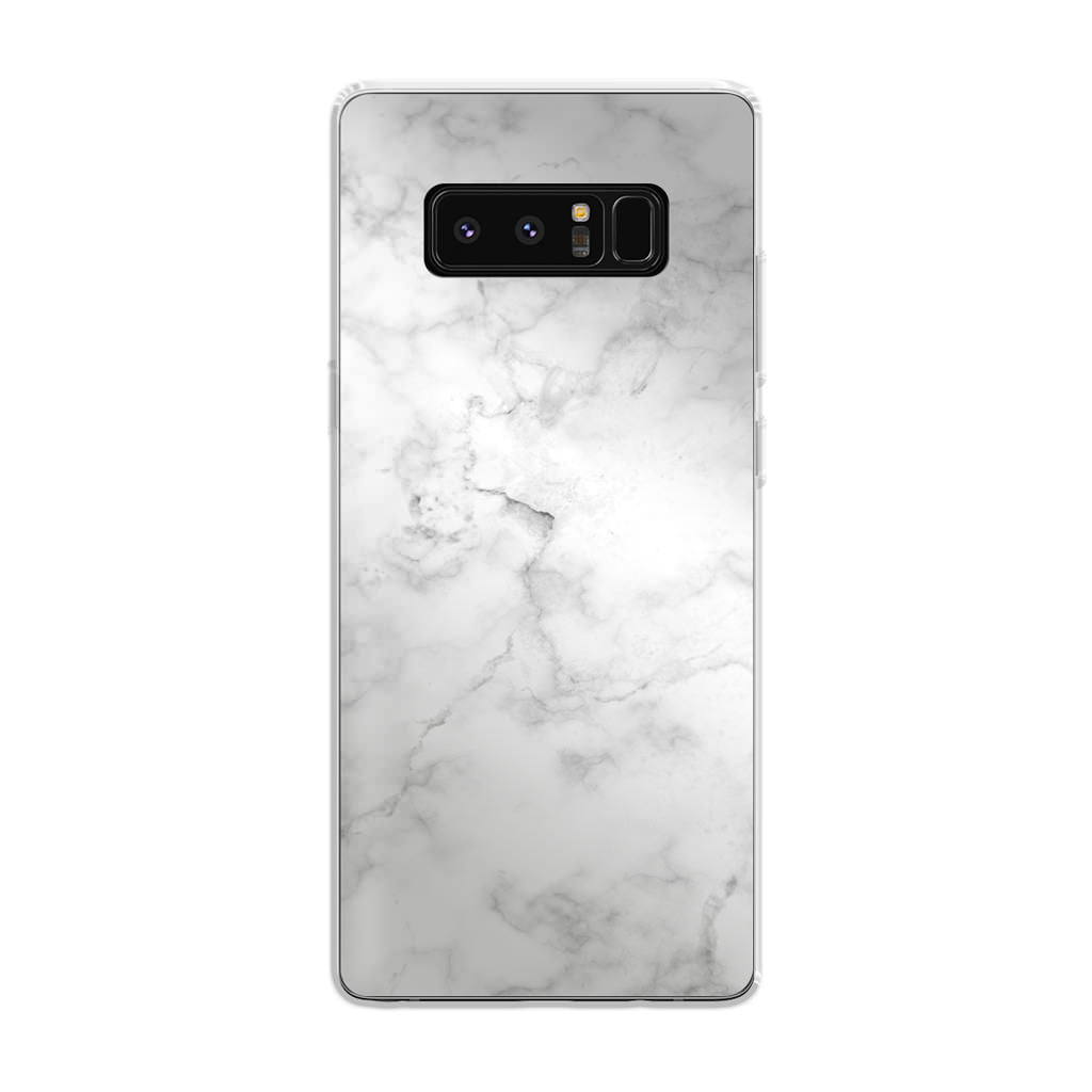 White Marble Galaxy Note 8 Case
