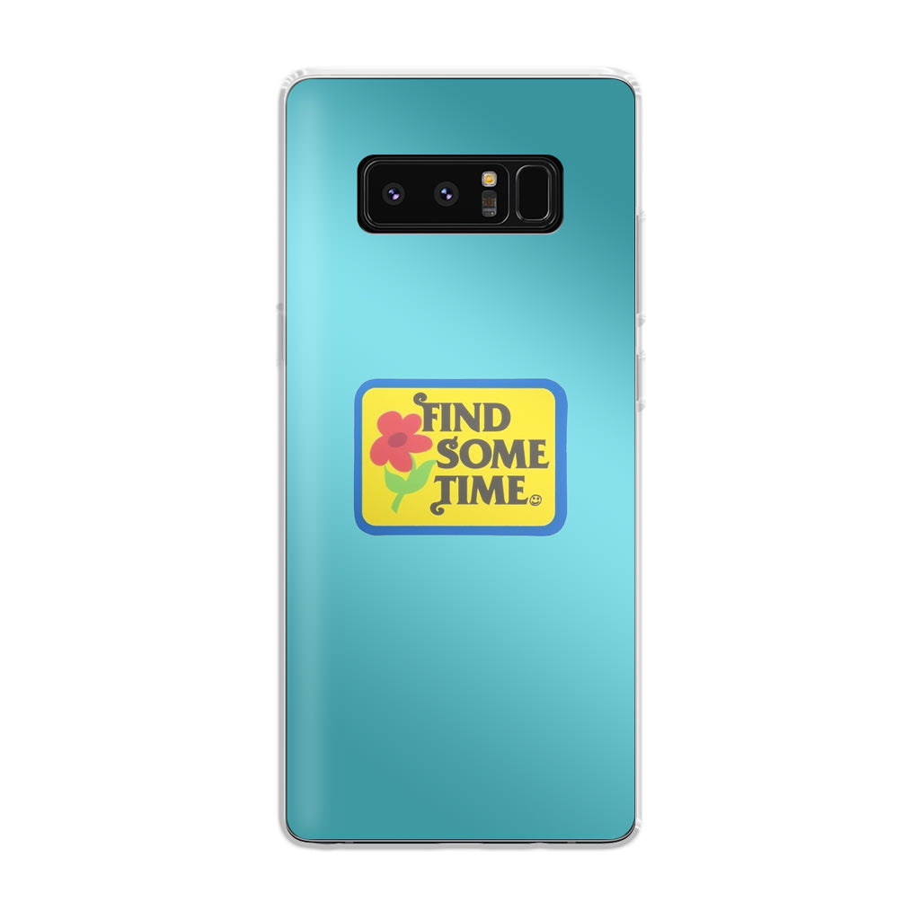 Find Some Time Flower Galaxy Note 8 Case