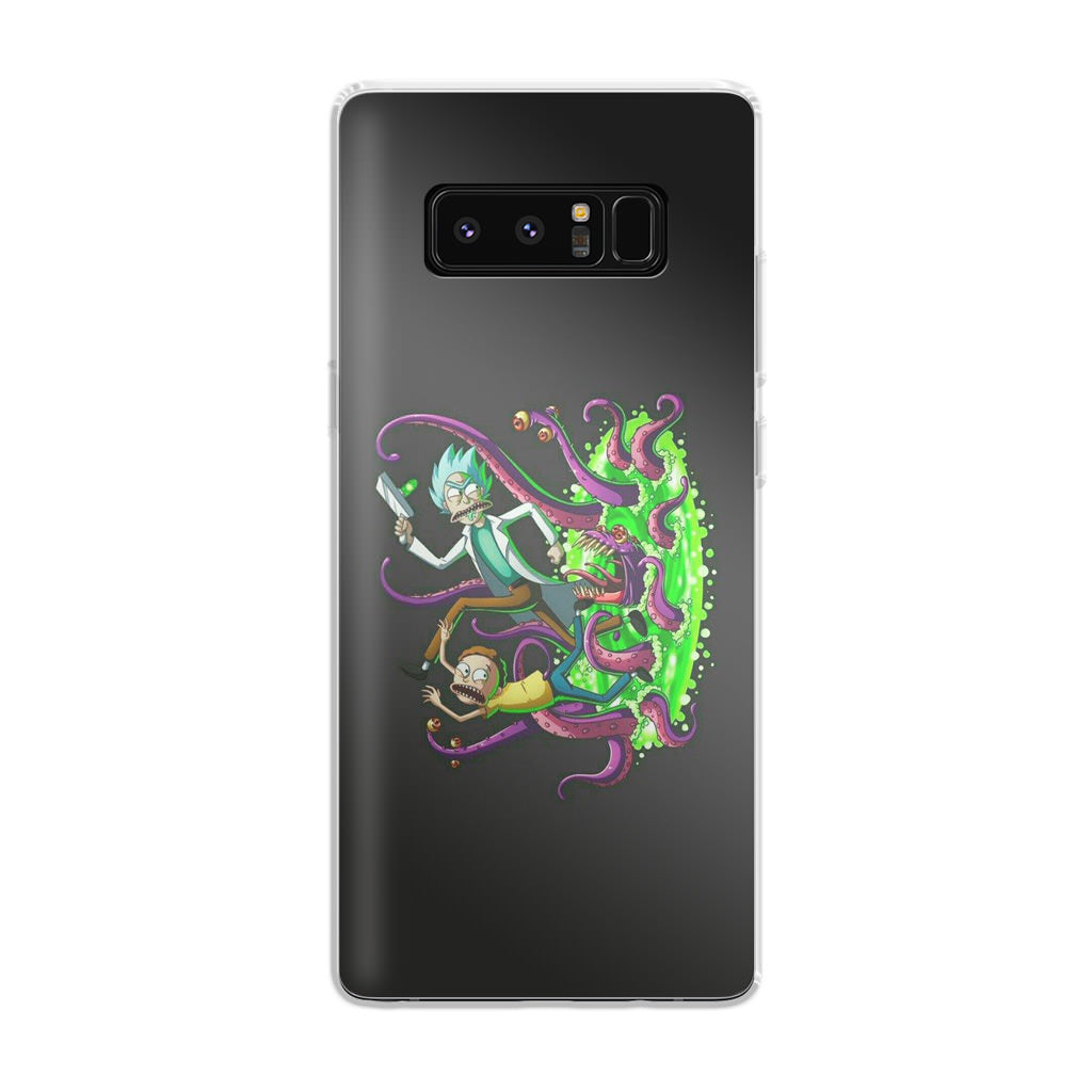 Rick And Morty Pass Through The Portal Galaxy Note 8 Case