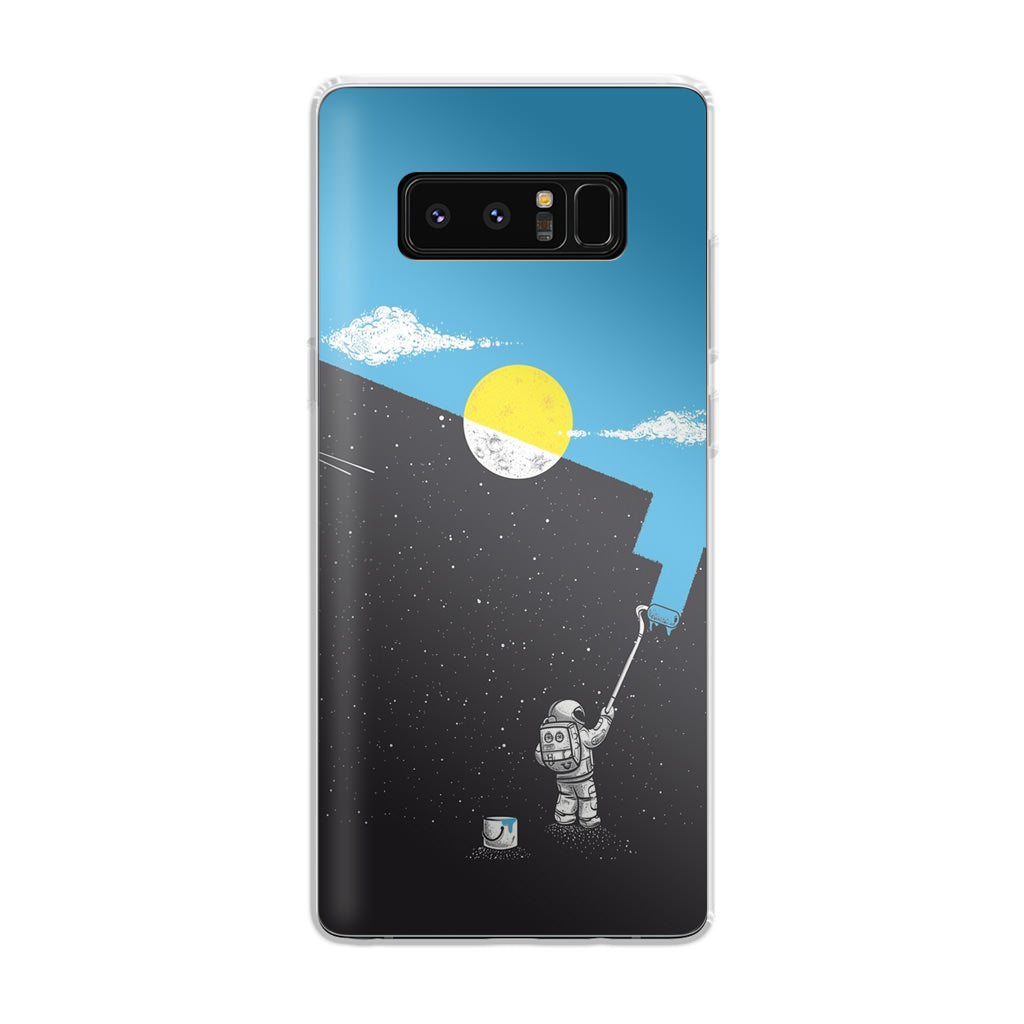 Space Paiting Day Galaxy Note 8 Case