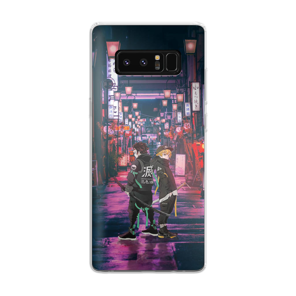 Tanjir0 And Zenittsu in Style Galaxy Note 8 Case