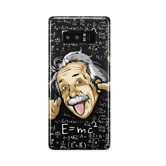 Albert Einstein's Formula Galaxy Note 8 Case