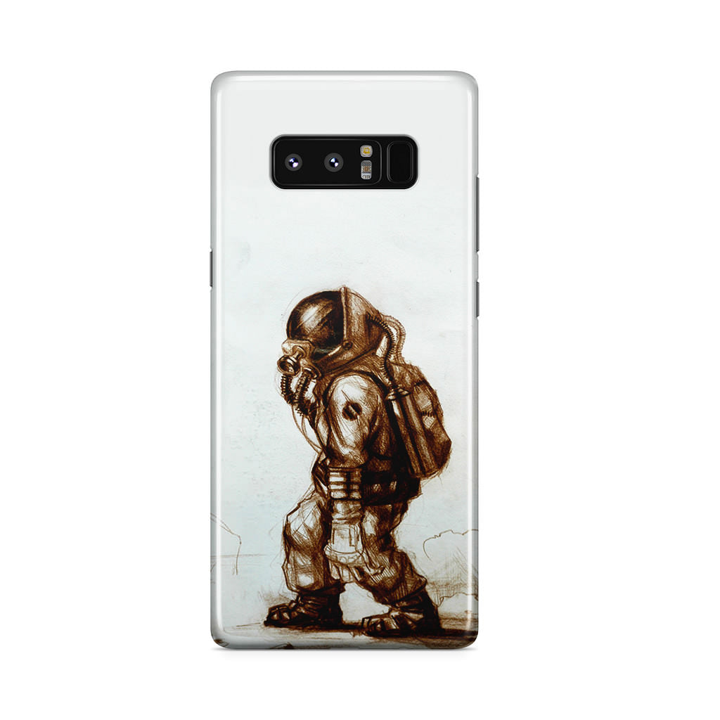 Astronaut Heavy Walk Galaxy Note 8 Case