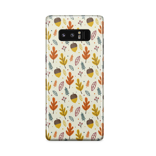 Autumn Things Pattern Galaxy Note 8 Case
